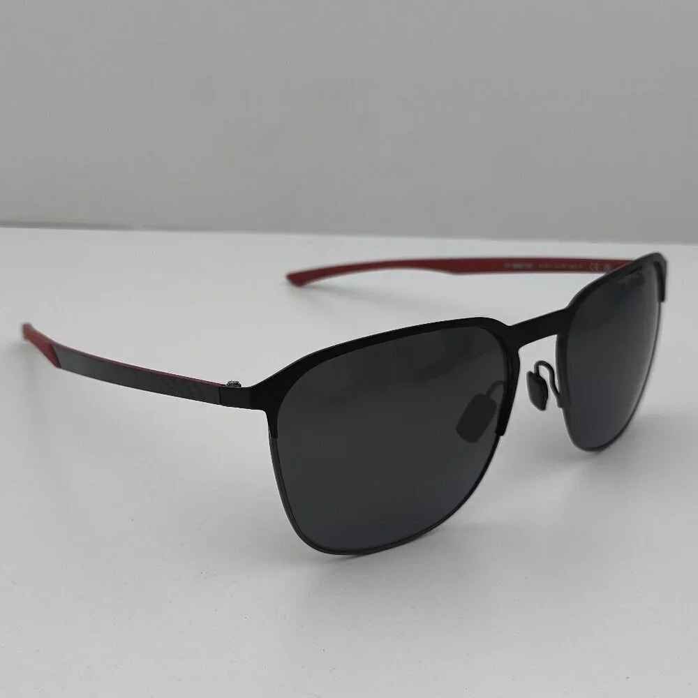 🕶️Made in Italy! Porsche Design P8979 Polarized Sunglasses 57/18 145 /EUM111🕶️